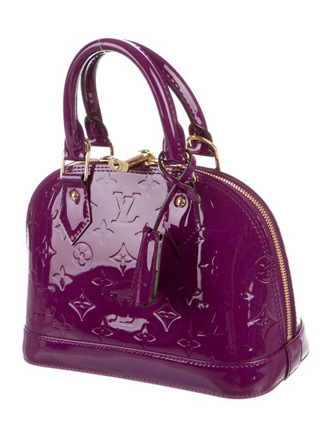 lv bag vernis|louis vuitton alma bag price.